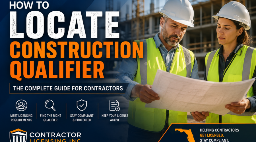 How to Locate A Construction Qualifier