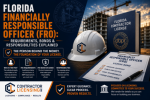 Florida Financially Responsible Officer (FRO): Requirements, Bonds & Responsibilities Explained