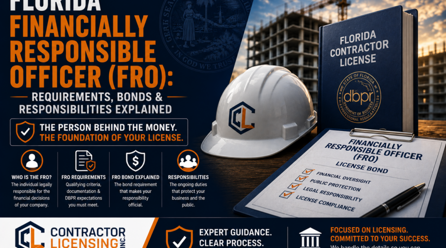 Florida Financially Responsible Officer (FRO): Requirements, Bonds & Responsibilities Explained