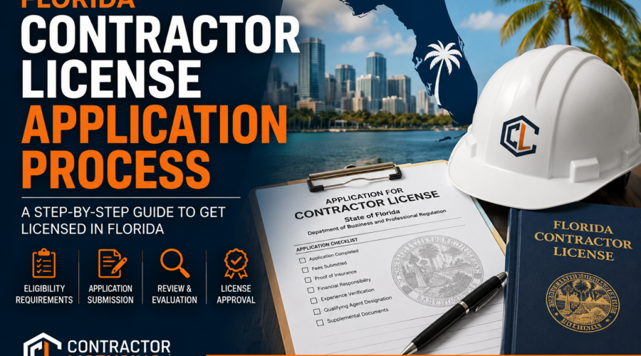 Florida Contractor License Application Process: A Step-by-Step Guide
