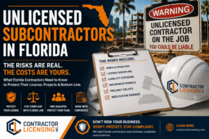 Unlicensed Subcontractors in Florida