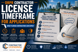 How Long Does a Florida Contractor License Application Take? DBPR Timeframes Explained