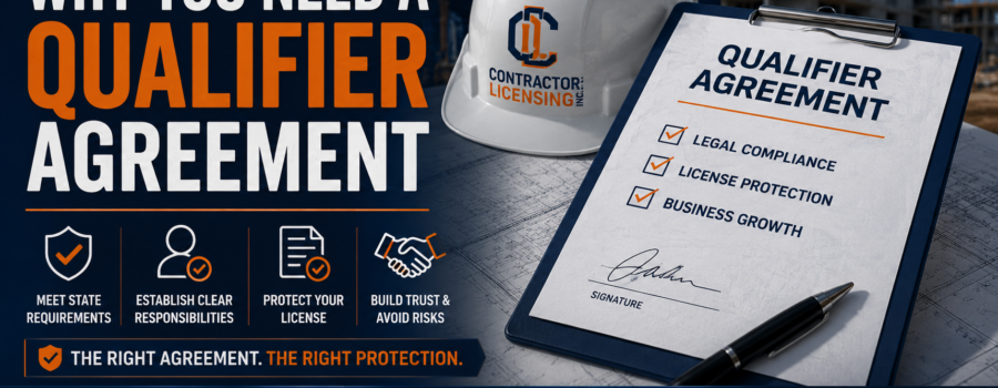 No Ownership, No Problem — But Get It in Writing: Why Every Florida Qualifier Arrangement Needs a Signed Agreement