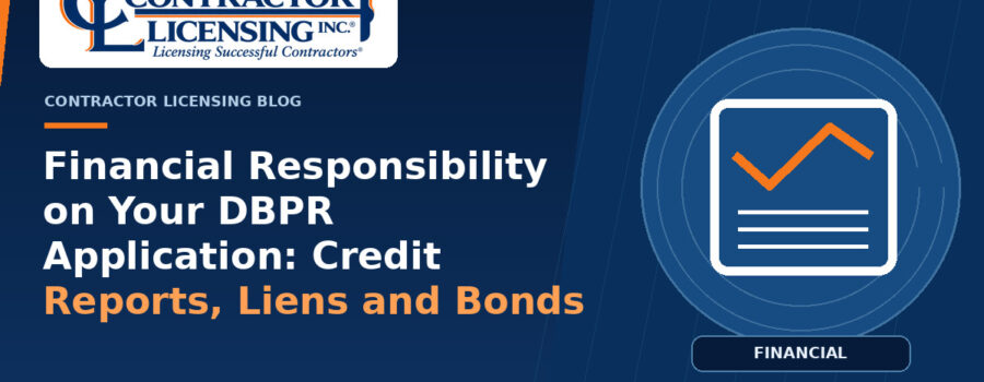 DBPR Financial Responsibility: Contractor Requirements